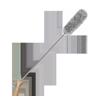 Łatwe do czyszczenia słupek ze stali nierdzewnej i duszer Microfiber Dust Duster Elastyczna głowa szczotki