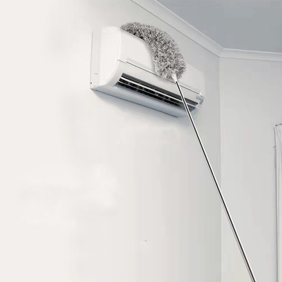 Łatwe do czyszczenia słupek ze stali nierdzewnej i duszer Microfiber Dust Duster Elastyczna głowa szczotki