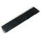 Uszczelnienie drzwi Czarny PP PVC Nylon Strip Brush Meble Odkurzanie Uchwyt aluminiowy