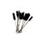 Czarna szczotka druciana ze stali nierdzewnej do czyszczenia rur Bawełniany nylon 20,5 cm